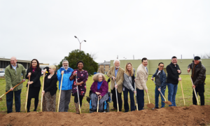 Groundbreaking ceremony at AHA Briarcliff