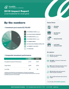 FundATX impact report 2019
