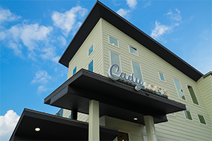 Photo of the Cady Lofts main entrance